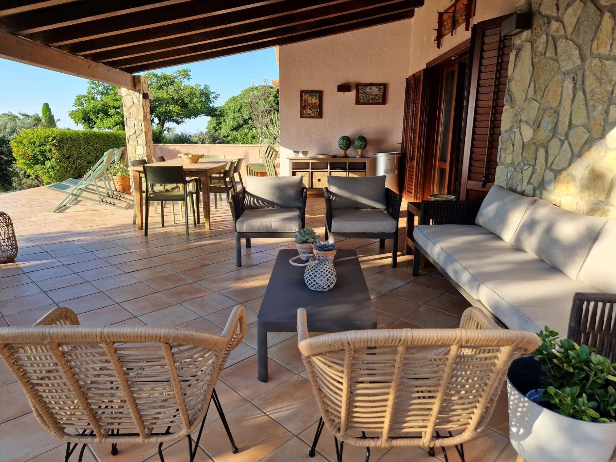 Villa del Carrubo a due passi dal mare di Cefalù Collesano Esterno foto